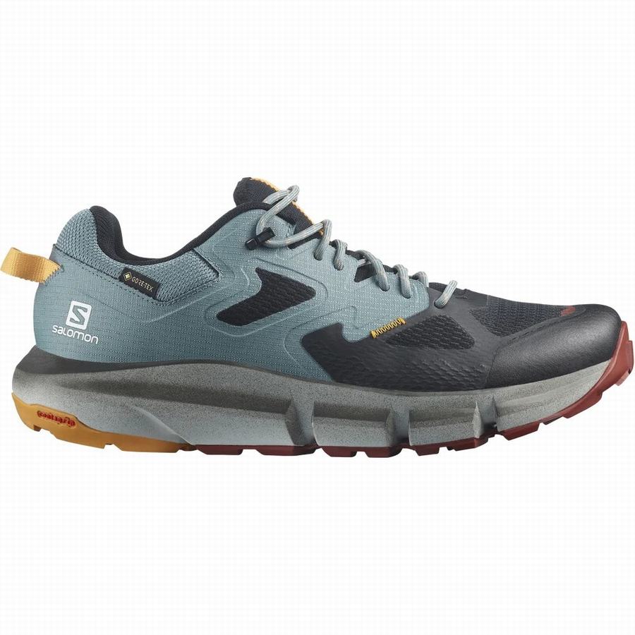 Salomon Predict Hike Gore-tex Trekové Boty Pánské Tyrkysové/Černé [YZQ7815AP]